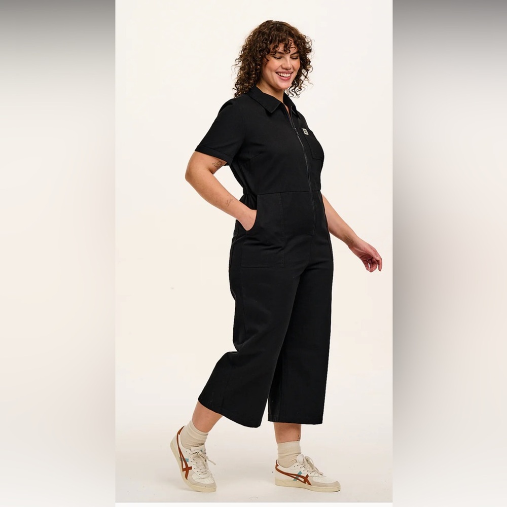 NWT Lucy & Yak Ragan - Cotton Jumpsuit in Black